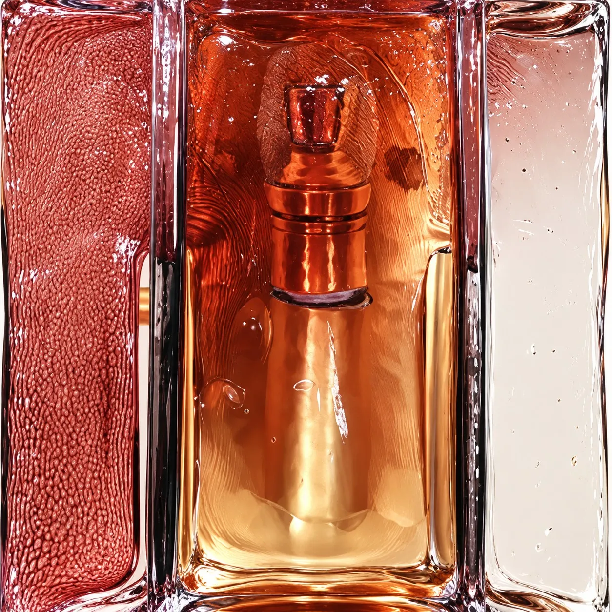 E14 socket behind the glass plates