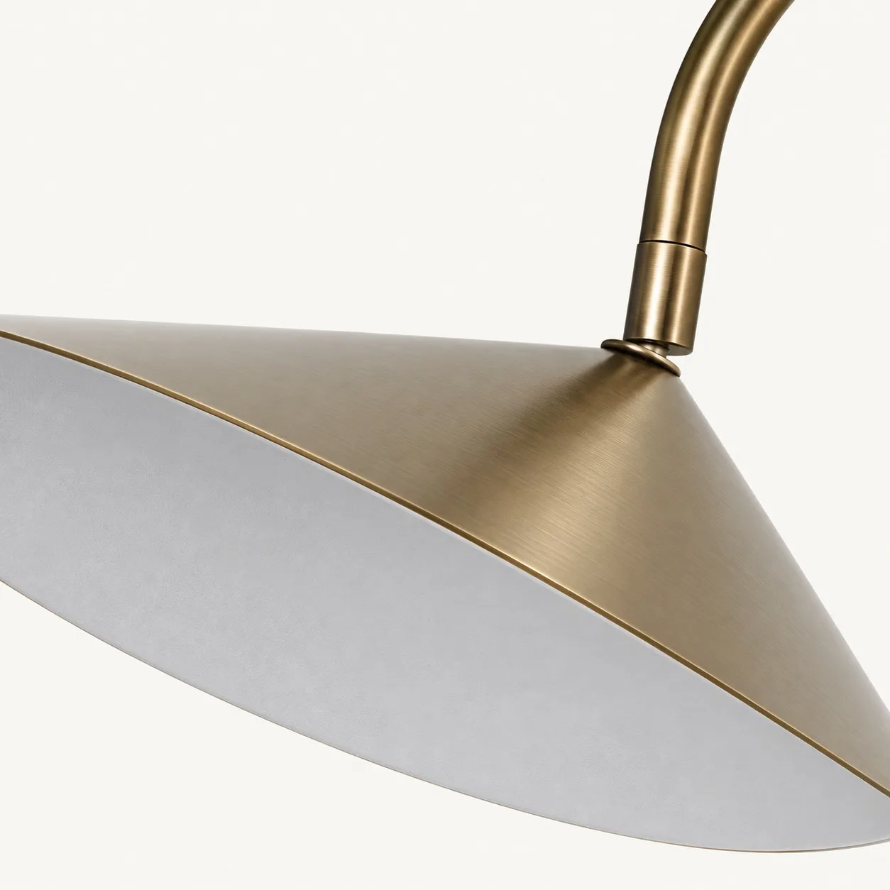 Bronze shade and swivel joint
