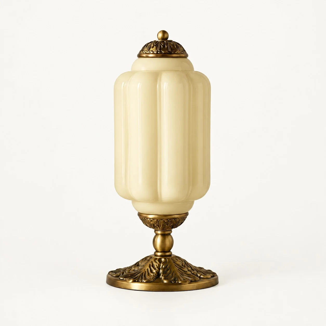 Eloise table lamp — Geel/Messing