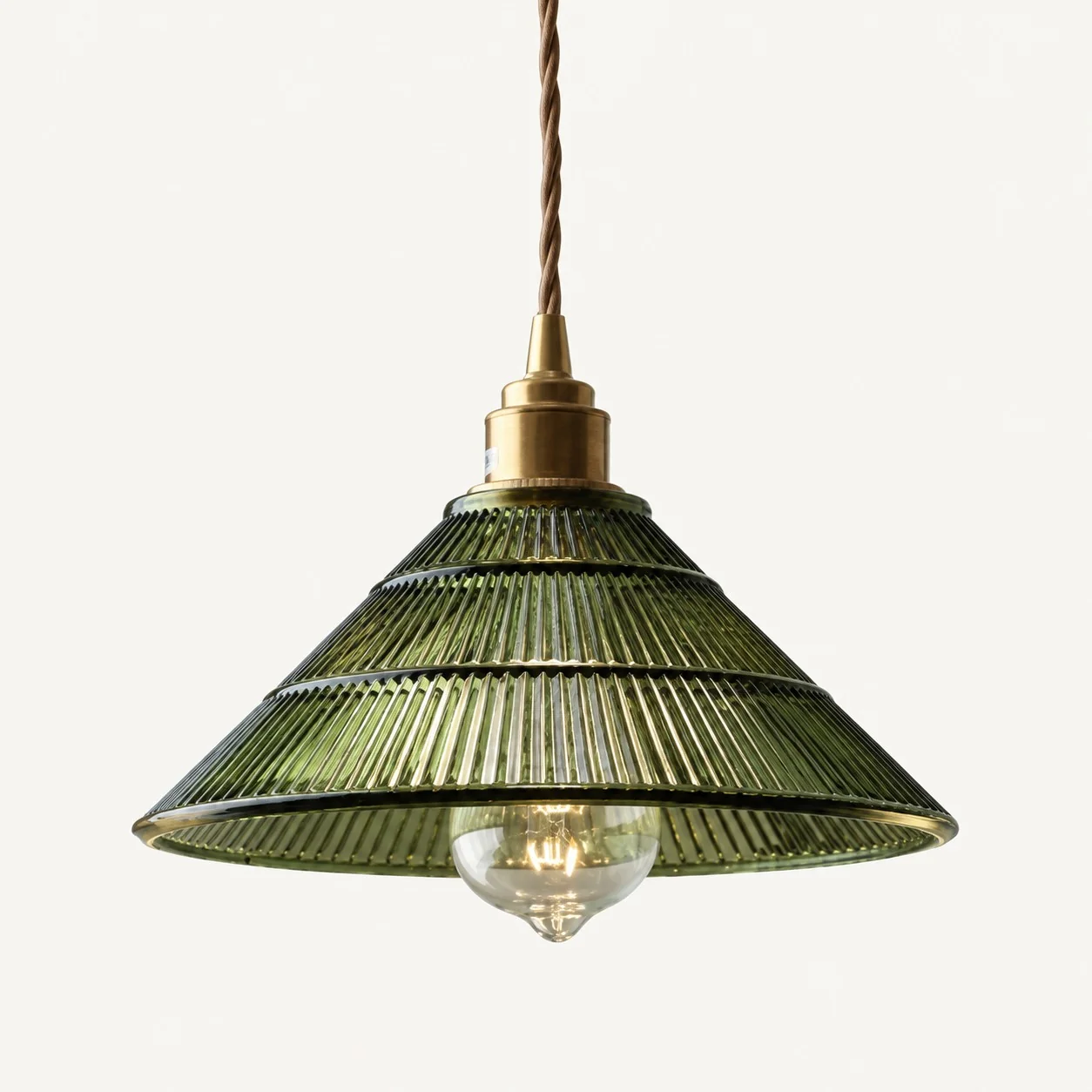 Verdoma pendant Cone Hat · Green