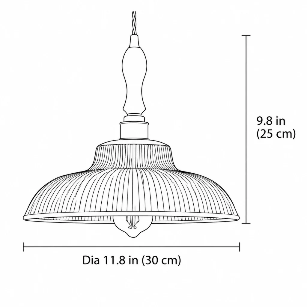 Straw Hat with walnut size drawing, diameter 11.8 inches by height 9.8 inches