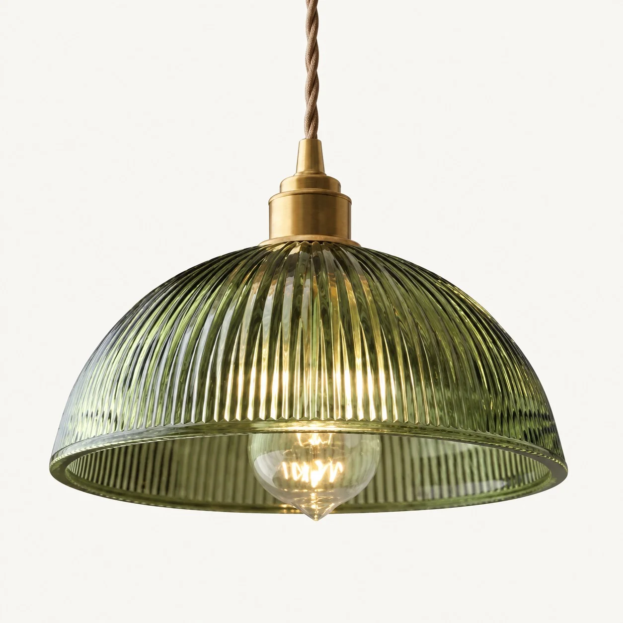 Verdoma pendant Half Round · Green