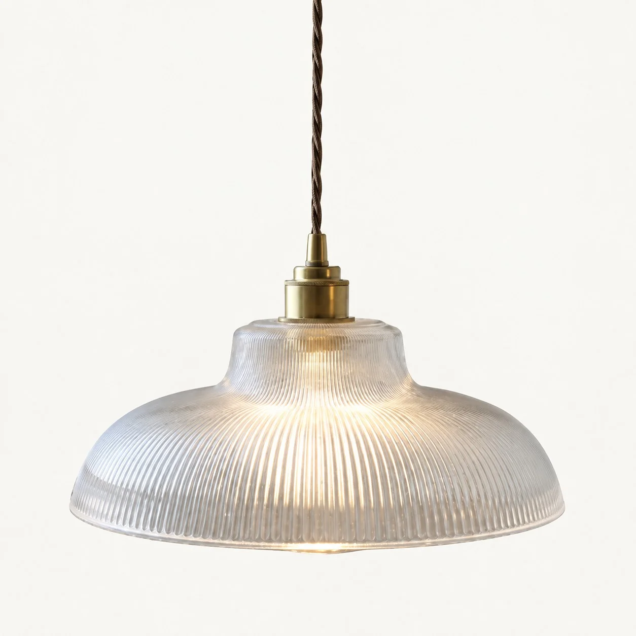 Verdoma pendant Straw Hat · Clear