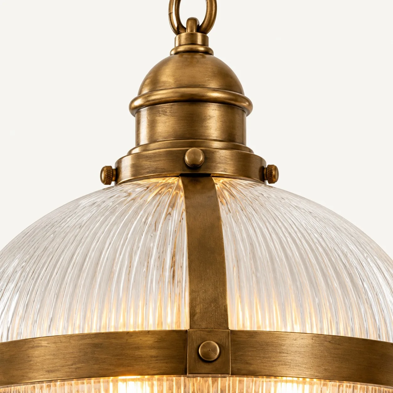 Rivora top brass cap and vertical frame joints
