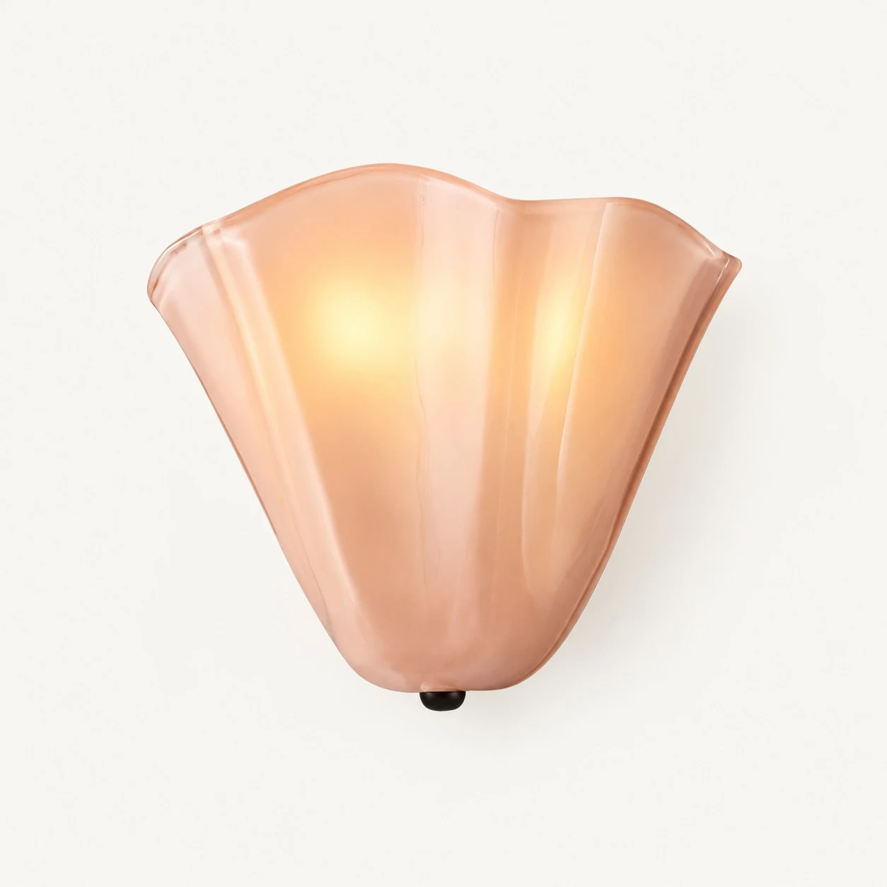 Velora Shell Wall Light — Hand-Blown Glass & Ceramic Sconce — image 22