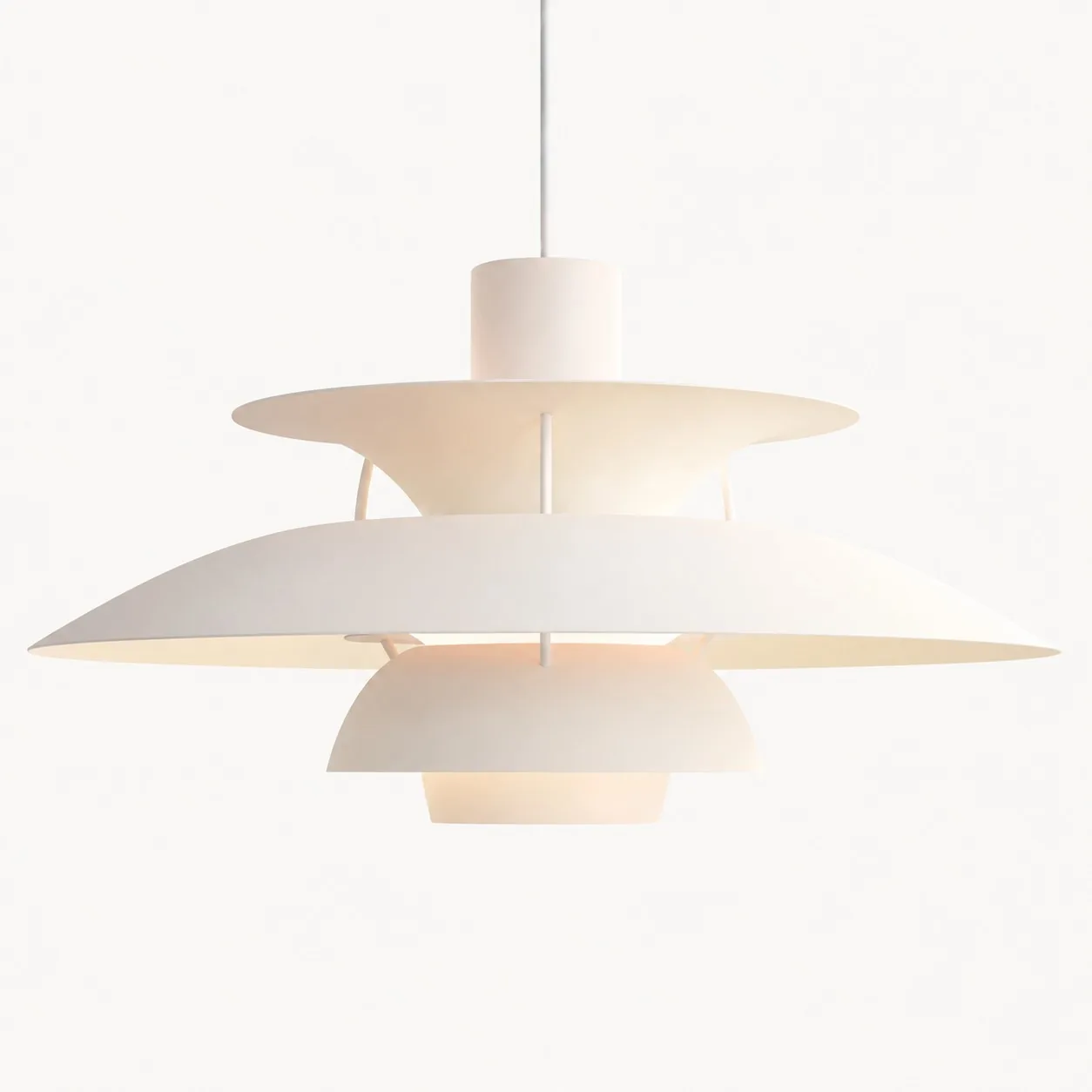 Orbira Modern Scandinavian Disc Pendant Light — Multi-Color Aluminum — image 15