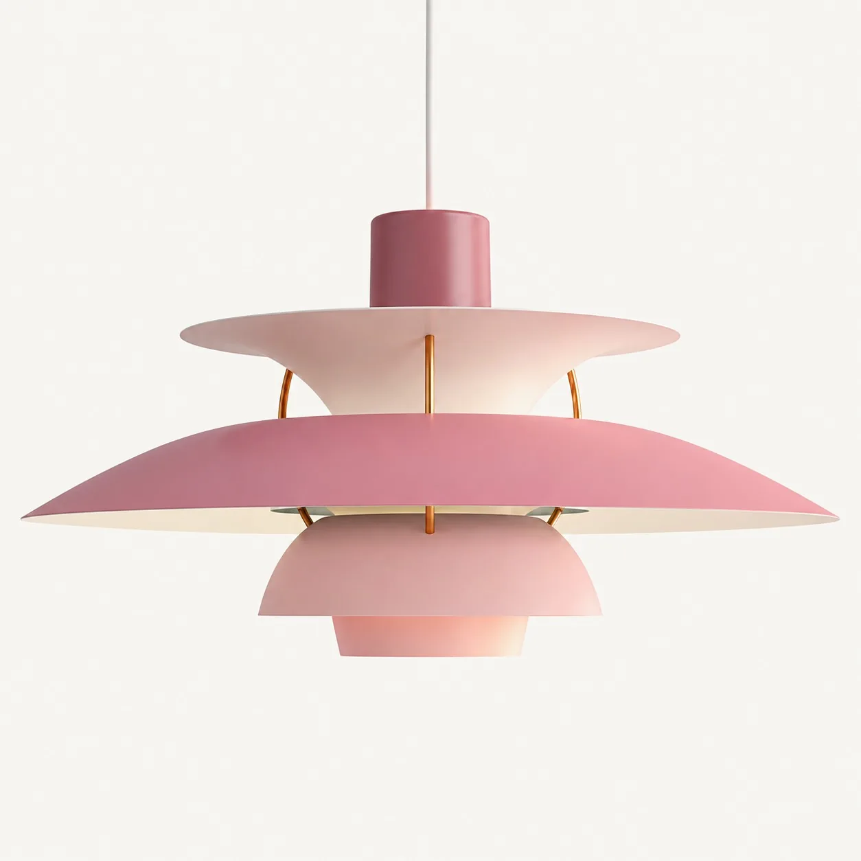 Orbira Modern Scandinavian Disc Pendant Light — Multi-Color Aluminum — image 3