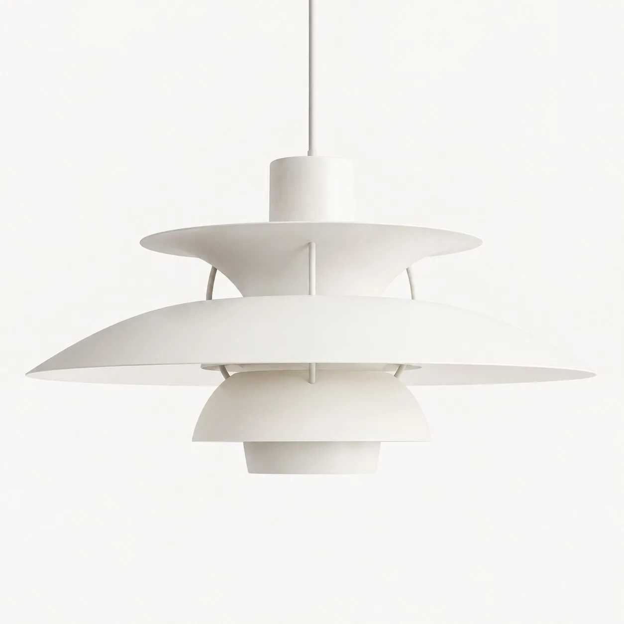 Orbira Modern Scandinavian Disc Pendant Light — Multi-Color Aluminum — image 6