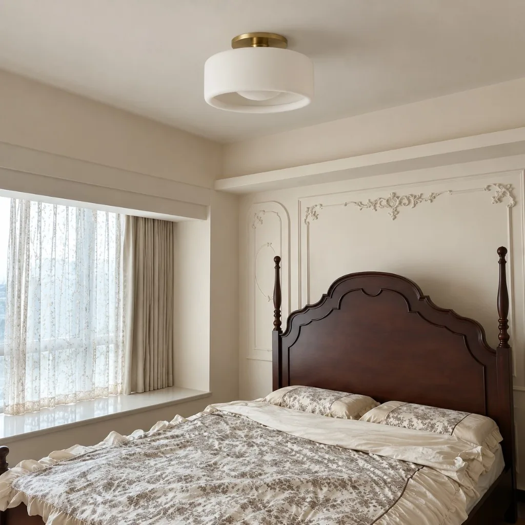 Porcena Porcelain Flush Mount Ceiling Light — image 9