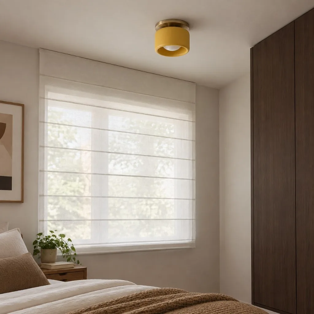 Porcena Porcelain Flush Mount Ceiling Light — image 4
