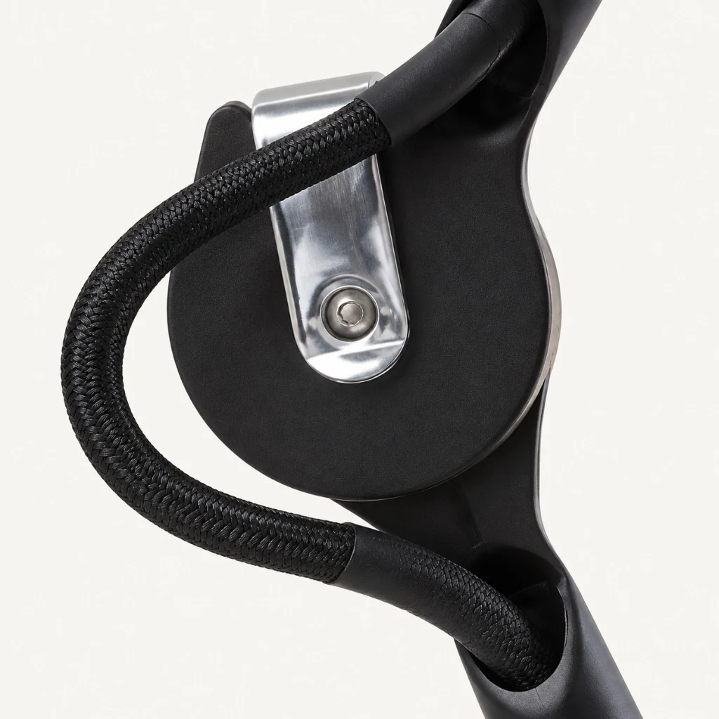 Articula articulated joint and braided cord close-up
