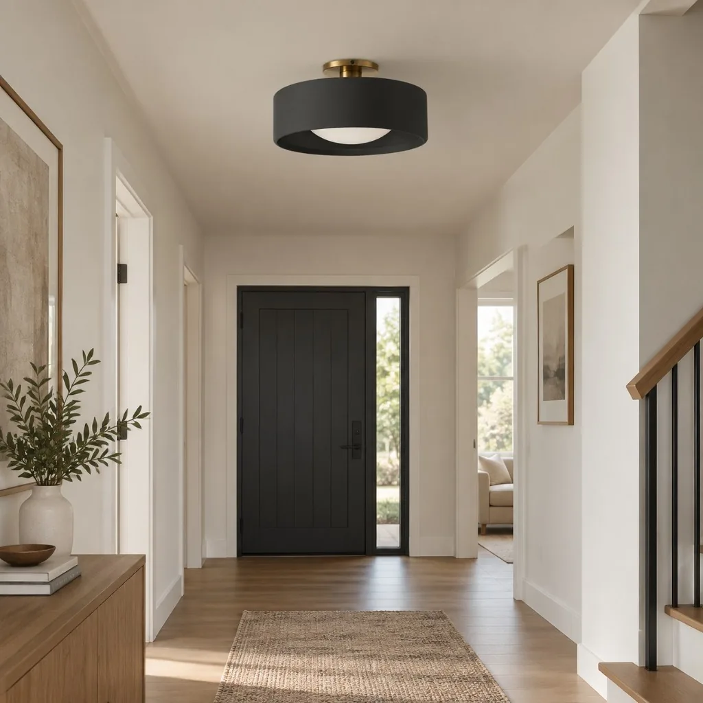 Porcena Porcelain Flush Mount Ceiling Light — image 8