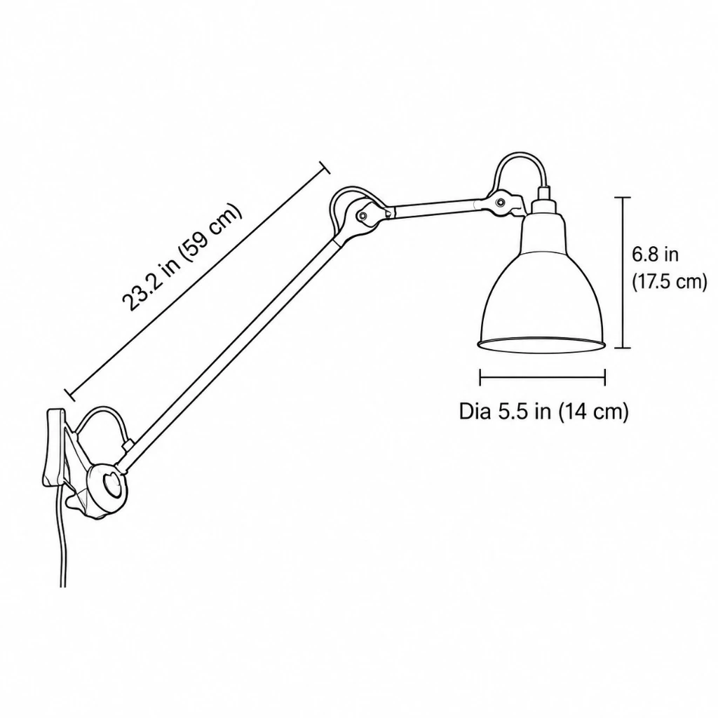 Articula Model B size diagram