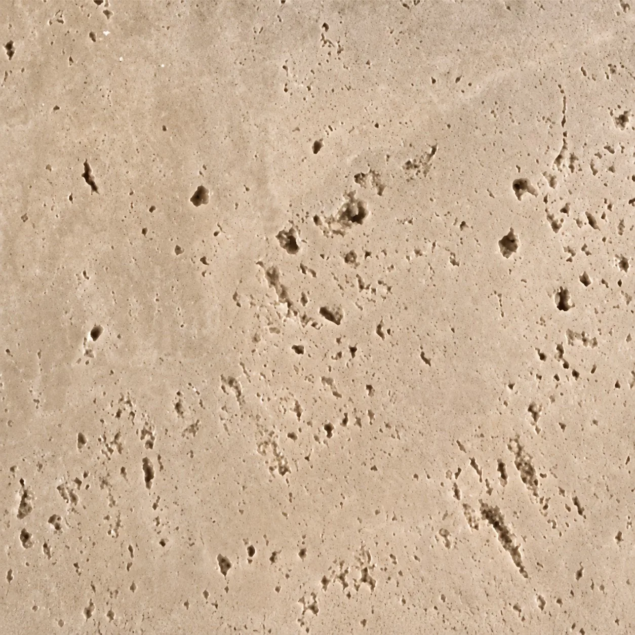 Natural travertine surface